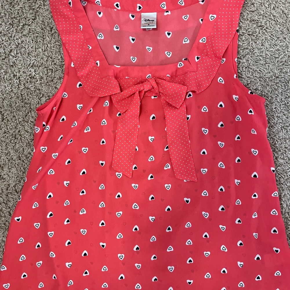 LC Lauren Conrad Disney Minnie Mouse collection top size small
